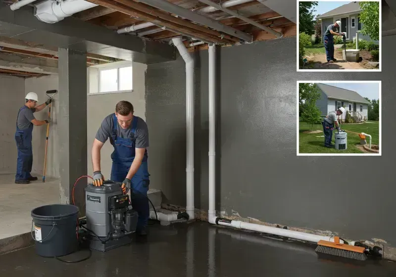 Basement Waterproofing and Flood Prevention process in West Lake Stevens, WA